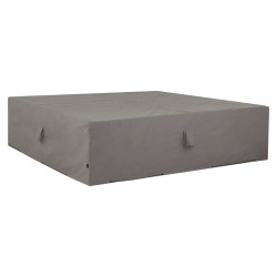 Madison Funda para juego de muebles de jardín gris 210x200x70 cm 