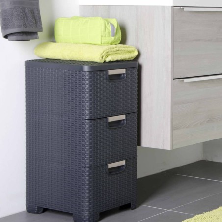 Curver Cajonera Style gris antracita 42 L