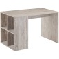FMD Escritorio con estantes laterales color roble arena 117x73x75 cm FMD Escritorio con estantes laterales color roble arena 117x73x75 cm