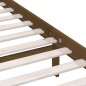 vidaXL Estructura de cama madera maciza pino marrón miel 140x200 cm vidaXL Estructura de cama madera maciza pino marrón miel 140x200 cm