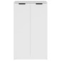 vidaXL Mueble zapatero de madera contrachapada blanco 59x35x100 cm vidaXL Mueble zapatero de madera contrachapada blanco 59x35x100 cm