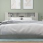 vidaXL Mueble cabecero gris hormigón 200x18,5x104,5 cm vidaXL Mueble cabecero gris hormigón 200x18,5x104,5 cm