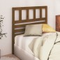 vidaXL Cabecero de cama madera maciza de pino marrón miel 81x4x100 cm vidaXL Cabecero de cama madera maciza de pino marrón miel 81x4x100 cm