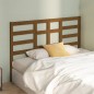 vidaXL Cabecero de cama madera maciza de pino marrón miel 156x4x104 cm vidaXL Cabecero de cama madera maciza de pino marrón miel 156x4x104 cm