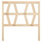 vidaXL Cabecero de cama madera maciza de pino 81x4x100 cm vidaXL Cabecero de cama madera maciza de pino 81x4x100 cm