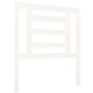 vidaXL Cabecero de cama madera maciza de pino blanco 81x4x100 cm vidaXL Cabecero de cama madera maciza de pino blanco 81x4x100 cm