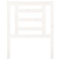 vidaXL Cabecero de cama madera maciza de pino blanco 81x4x100 cm vidaXL Cabecero de cama madera maciza de pino blanco 81x4x100 cm