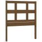 vidaXL Cabecero de cama madera maciza pino marrón miel 95,5x4x100 cm vidaXL Cabecero de cama madera maciza pino marrón miel 95,5x4x100 cm