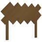 vidaXL Cabecero de cama madera maciza de pino marrón miel 104x3x80,5cm vidaXL Cabecero de cama madera maciza de pino marrón miel 104x3x80,5cm