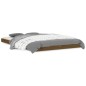 vidaXL Estructura de cama madera maciza de pino marrón miel 120x190 cm