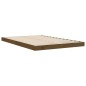 vidaXL Estructura de cama madera maciza de pino marrón miel 120x190 cm
