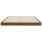 vidaXL Estructura de cama madera maciza de pino marrón miel 120x190 cm
