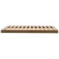 vidaXL Estructura de cama madera maciza de pino marrón miel 120x190 cm