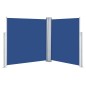 vidaXL Toldo lateral retráctil azul 140x600 cm vidaXL Toldo lateral retráctil azul 140x600 cm