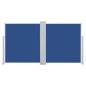 vidaXL Toldo lateral retráctil azul 140x600 cm vidaXL Toldo lateral retráctil azul 140x600 cm