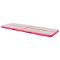 vidaXL Esterilla inflable de gimnasia con bomba 700x100x10 cm PVC rosa vidaXL Esterilla inflable de gimnasia con bomba 700x100x10 cm PVC rosa