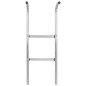 vidaXL Escalera de cama elástica de 2 peldaños acero plateado 72 cm vidaXL Escalera de cama elástica de 2 peldaños acero plateado 72 cm