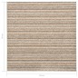 vidaXL Baldosas de suelo de moqueta 20 uds 5 m² 50x50 cm beige rayado vidaXL Baldosas de suelo de moqueta 20 uds 5 m² 50x50 cm beige rayado