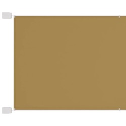 vidaXL Toldo vertical beige 180x600 cm tela oxford