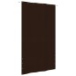 vidaXL Toldo pantalla para balcón tela oxford marrón 160x240 cm vidaXL Toldo pantalla para balcón tela oxford marrón 160x240 cm