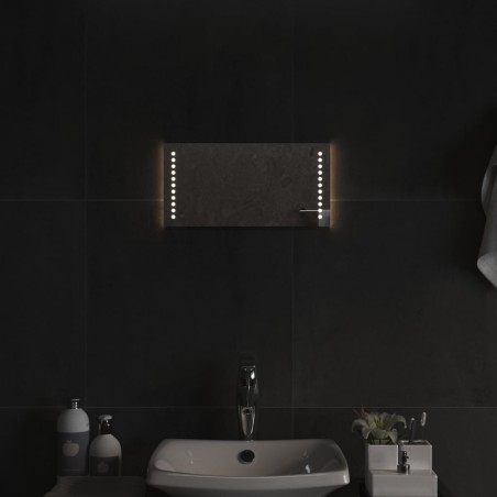 vidaXL Espejo de baño con LED 40x20 cm