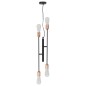 vidaXL Lámparas de techo con bombillas filamento 2 W negro y cobre E27 vidaXL Lámparas de techo con bombillas filamento 2 W negro y cobre E27