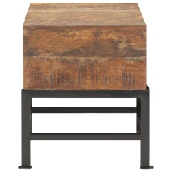 vidaXL Taburete de madera maciza de reciclada 35x35x40 cm