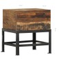 vidaXL Taburete de madera maciza de reciclada 35x35x40 cm vidaXL Taburete de madera maciza de reciclada 35x35x40 cm