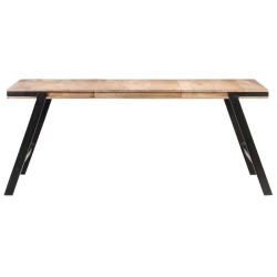 vidaXL Mesa de comedor de madera maciza de mango 180x90x76 cm