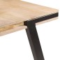 vidaXL Mesa de comedor de madera maciza de mango 180x90x76 cm vidaXL Mesa de comedor de madera maciza de mango 180x90x76 cm