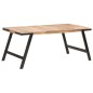 vidaXL Mesa de comedor de madera maciza de mango 180x90x76 cm vidaXL Mesa de comedor de madera maciza de mango 180x90x76 cm