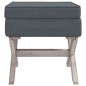 vidaXL Taburete con almacenaje terciopelo gris oscuro 45x45x49 cm vidaXL Taburete con almacenaje terciopelo gris oscuro 45x45x49 cm