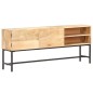 vidaXL Aparador de madera maciza de mango 145x30x60 cm vidaXL Aparador de madera maciza de mango 145x30x60 cm