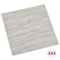 vidaXL Lamas para suelo autoadhesivas 55 uds PVC 5,11 m² gris claro vidaXL Lamas para suelo autoadhesivas 55 uds PVC 5,11 m² gris claro