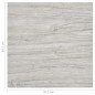 vidaXL Lamas para suelo autoadhesivas 55 uds PVC 5,11 m² gris claro vidaXL Lamas para suelo autoadhesivas 55 uds PVC 5,11 m² gris claro
