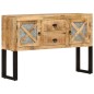 vidaXL Aparador de madera de mango rugosa 110x30x74 cm vidaXL Aparador de madera de mango rugosa 110x30x74 cm