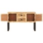 vidaXL Aparador de madera de mango rugosa 110x30x74 cm vidaXL Aparador de madera de mango rugosa 110x30x74 cm
