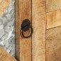 vidaXL Aparador de madera de mango rugosa 110x30x74 cm vidaXL Aparador de madera de mango rugosa 110x30x74 cm