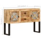 vidaXL Aparador de madera de mango rugosa 110x30x74 cm vidaXL Aparador de madera de mango rugosa 110x30x74 cm