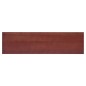vidaXL Mesa consola madera maciza de caoba marrón 110x30x75 cm