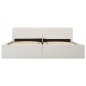 vidaXL Cama canapé hidráulica cuero sintético blanco 180x200 cm vidaXL Cama canapé hidráulica cuero sintético blanco 180x200 cm