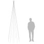 vidaXL Árbol de Navidad en asta de bandera 310 LED blanco frío 300 cm vidaXL Árbol de Navidad en asta de bandera 310 LED blanco frío 300 cm