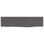 vidaXL Estante de pared madera roble tratada marrón oscuro 40x10x4 cm vidaXL Estante de pared madera roble tratada marrón oscuro 40x10x4 cm