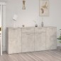 vidaXL Aparador de madera de ingeniería gris 160x36x75 cm vidaXL Aparador de madera de ingeniería gris 160x36x75 cm