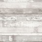 Noordwand Papel de pared Homestyle Wood blanco crudo y gris
