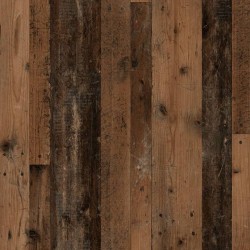 FMD Mesa de centro portátil madera envejecida