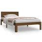 vidaXL Estructura de cama madera maciza de pino marrón miel 100x200 cm vidaXL Estructura de cama madera maciza de pino marrón miel 100x200 cm