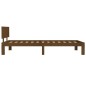 vidaXL Estructura de cama madera maciza de pino marrón miel 100x200 cm vidaXL Estructura de cama madera maciza de pino marrón miel 100x200 cm
