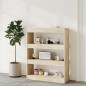 vidaXL Estantería madera contrachapada roble Sonoma 80x30x103 cm vidaXL Estantería madera contrachapada roble Sonoma 80x30x103 cm