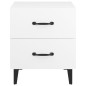 vidaXL Mesitas de noche 2 unidades blancas 40x35x47,5 cm vidaXL Mesitas de noche 2 unidades blancas 40x35x47,5 cm